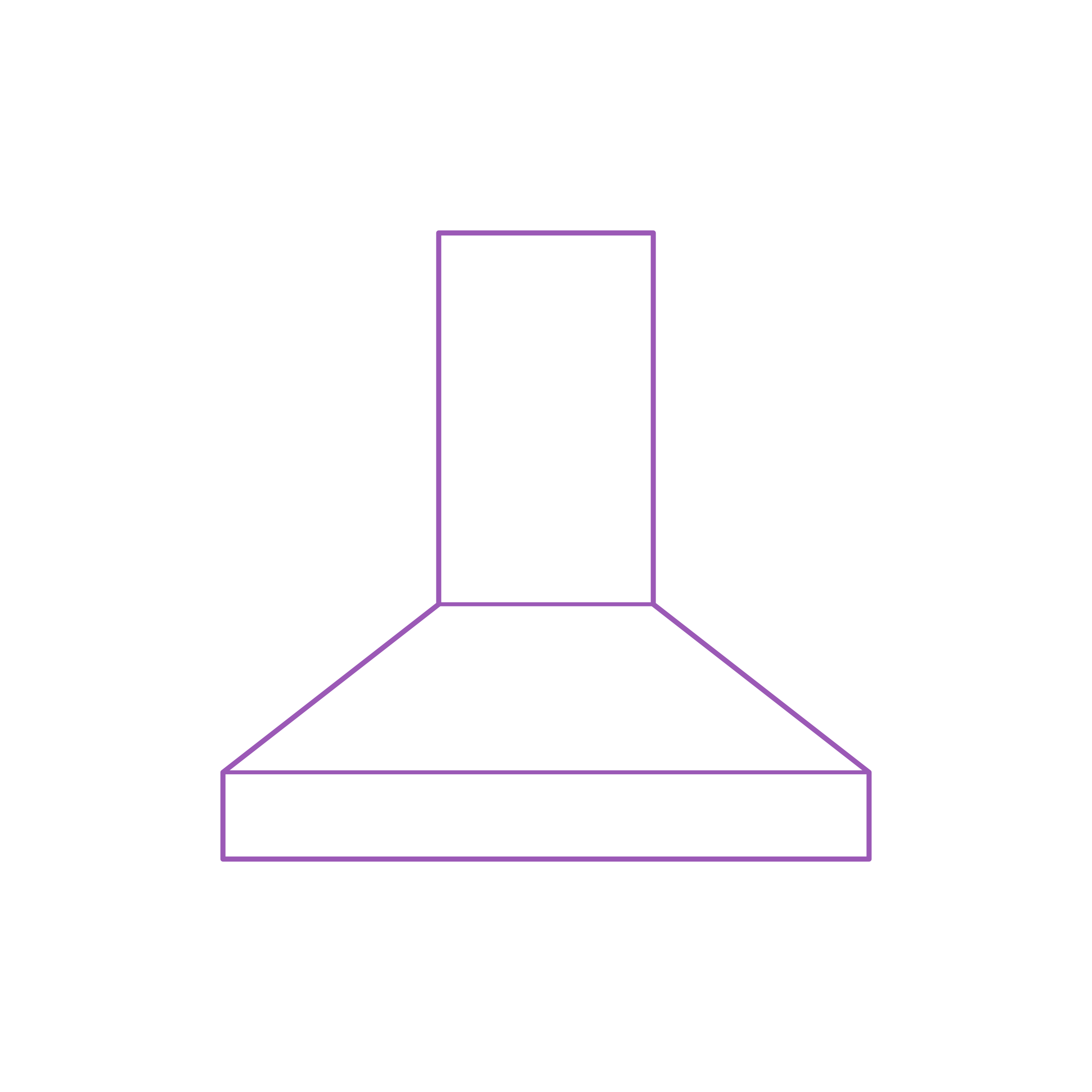 Fixtures Oven Hood Simple Line Art Svg Free Vectors